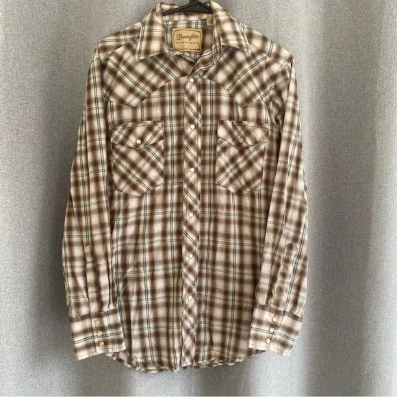 Men's Western Pearl Snap Shirt Bundle S - Wrangler, Ely Cattleman, Gap - Picture 2 of 9
